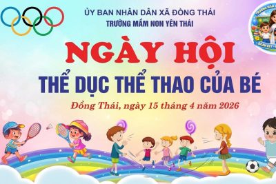 Ngày hội Thể dục Thể thao của bé năm học 2025 – 2026